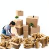 MINHAO Honeycomb Packing Paper Roll 15x230 Brown Eco Cushion-4