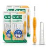 GUM Proxabrush Go-Betweens Interdental Brushes Tight Soft Bristle Pack-0