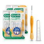 GUM Proxabrush Go-Betweens Interdental Brushes Tight Soft Bristle Pack-0