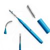 100 Pcs Interdental Brushes, 6 Sizes Braces Flossers for Cleaner Braces Brush Soft Dental Brushes Toothpicks Dental Floss Picks Dental for Braces Oral Cleaning(10 Colors)-3