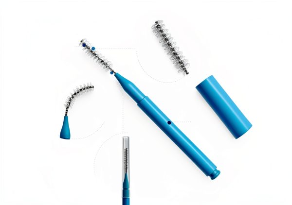 100 Pcs Interdental Brushes, 6 Sizes Braces Flossers for Cleaner Braces Brush Soft Dental Brushes Toothpicks Dental Floss Picks Dental for Braces Oral Cleaning(10 Colors)-3