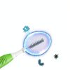 GUM Proxabrush Go-Betweens - Tight - Interdental Brushes - Soft Bristled Dental Picks for Plaque Removal Health - Safe for Braces & Dental Devices, 10ct (6pk)-4