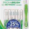 GUM Proxabrush Go-Betweens - Tight - Interdental Brushes - Soft Bristled Dental Picks for Plaque Removal Health - Safe for Braces & Dental Devices, 10ct (6pk)-9